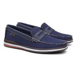 (LANÇAMENTO) Mocassim Oxford Masculino Azul