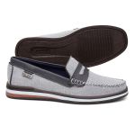 (LANÇAMENTO) Mocassim Oxford Masculino Cinza