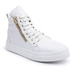 Bota Coturno Feminino Branco