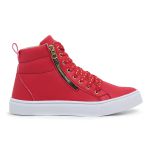 Bota Coturno Feminino Vermelho 