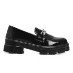 Mocassim Feminino Tratorado Oxford Verniz 