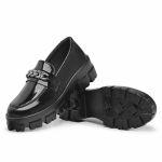Mocassim Feminino Tratorado Oxford Verniz 