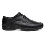 Sapato Social Confort Preto Couro Legítimo