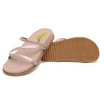 Sandália Papete Birken Feminina Strass