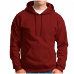 Moletom Kanguru Unisex Bordô