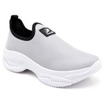Tênis Casual Feminino Schenker Cinza