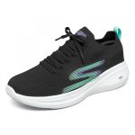 Tênis Skechers Feminino Go Run Fast Brisk Day Preto Azul