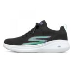 Tênis Skechers Feminino Go Run Fast Brisk Day Preto Azul