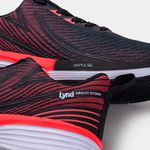Tênis Lynd Gravit Storm Preto/Coral