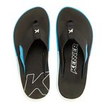 Chinelo Kenner Action X-Gel Preto HZO 03