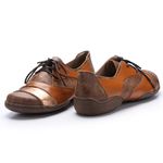 Sapatilha Vitore em Couro cor Laranja J.Gean 