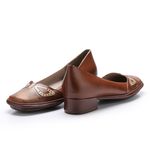 Sapato New Mariah 2 em Couro cor Mustang J.Gean