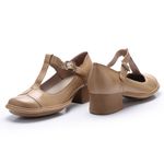 Sapato New Kelly 2 em Couro cor Deserto J.Gean 