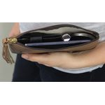 Bolsa de Mão Em Couro Ourolight J.Gean