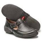 Sapatilha Feminina em Couro Preto J.Gean CL0090