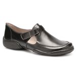 Sapatilha Feminina em Couro Preto J.Gean CL0090