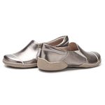 Sapatilha Feminina em Couro Cor Titanium J.Gean CL0091