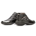 Bota Feminina Vitore em Couro Preto J.Gean 