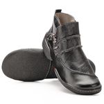 Bota Feminina Vitore em Couro Preto J.Gean 
