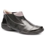 Bota Feminina em Couro Preto J.Gean CM0041