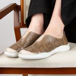 Tênis Feminino Joy em Couro Suede J.Gean
