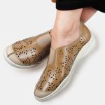 Tênis Feminino Joy em Couro Suede J.Gean