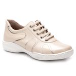 Tênis Feminino Joy em Couro OffWhite J.Gean 