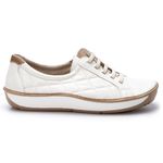 Tênis Wave Feminino em Couro Branco J.Gean FI0021/04