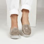 Tênis Feminino em Couro Cor Camurça J.Gean