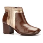 Bota Feminina New Pietra Salto Alto em Couro Mustang J.gean 