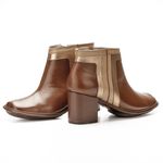 Bota Feminina New Pietra Salto Alto em Couro Mustang J.gean 