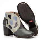 Bota Feminina New Pietra Salto Alto em Couro Denin J.gean 