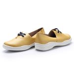 Tênis Feminino em Couro cor mustard J.Gean