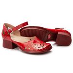 Sapato New Kelly em Couro cor Wine J.Gean