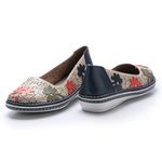 Sapatilha New Nina em Couro cor Ice J.Gean