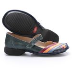 Sapatilha New Exclusiva em Couro cor Denin J.Gean 