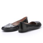 Sapatilha New Lock em Couro cor Preto J.Gean