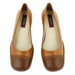 Sapato Galeany Feminino em Couro cor mel J.Gean 