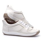 Tênis Feminino New Wave em Couro cor Diamante J.Gean
