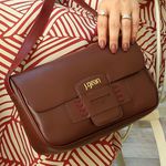 Bolsa Artesanal Em Couro Licor J.Gean 