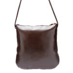 Bolsa transversal ou Tiracolo Feminina em Couro cor Café J.Gean