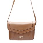Bolsa Feminina em Couro cor Castanho J.Gean.
