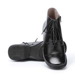 Bota Feminina Exclusiva em Couro Preto J.Gean.