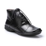 Bota Feminina Exclusiva em Couro Preto J.Gean.