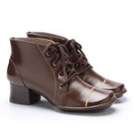 Bota New Kelly Em Couro Caffee J.gean .