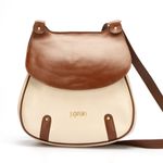 Bolsa Feminina Artesanal de Couro cor Mustang J.Gean 