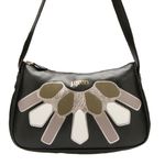 Bolsa Artesanal Em Couro Preto J.Gean 