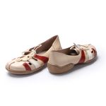 Sapatilha Vitore em Couro cor Crean J.Gean