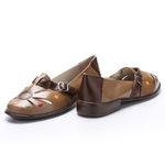 Sapatilha Gaby Feminina em Couro cor suede J.Gean