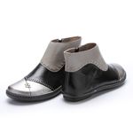 Bota Feminina Rasteira Em Couro Confort Preto J.gean 